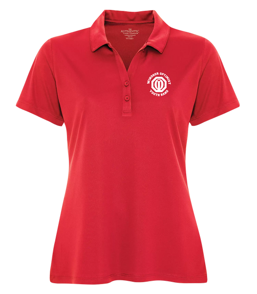 Windsor Optimist Band Ladies' Sport Shirt with Embroidered Logo