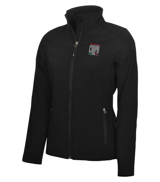 CIBPA Toronto Ladies Water Repellent Soft Shell Jacket with Left Chest Embroidered Logo
