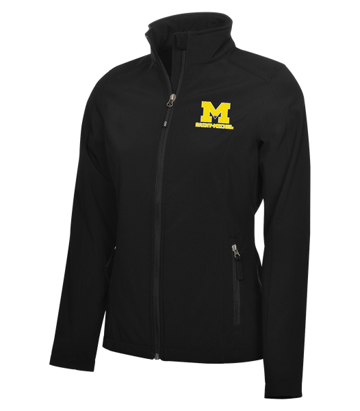 Saint-Michel Ladies Water Repellent Soft Shell jacket with Embroidered Logo