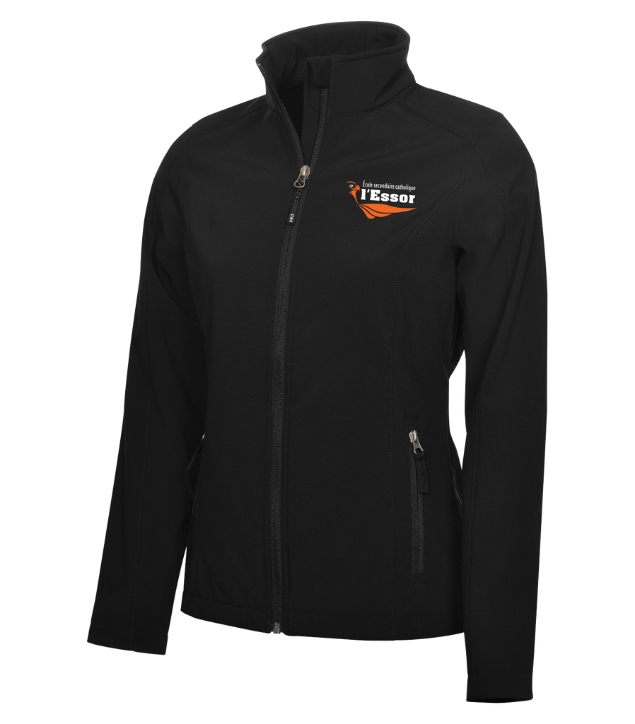 L'Essor Ladies Water Repellent Soft Shell jacket with Embroidered Logo