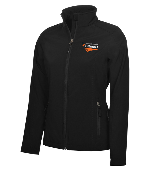 L'Essor Ladies Water Repellent Soft Shell jacket with Embroidered Logo