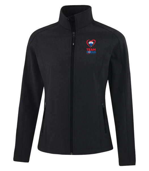 Team Goran Ladies' Water Repellent Soft Shell Jacket with Left Chest Embroidered Logo