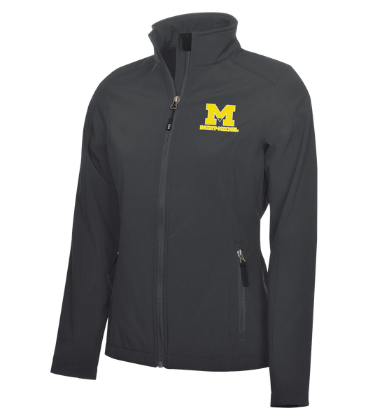Saint-Michel Ladies Water Repellent Soft Shell jacket with Embroidered Logo