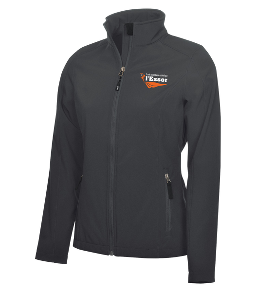 L'Essor Ladies Water Repellent Soft Shell jacket with Embroidered Logo