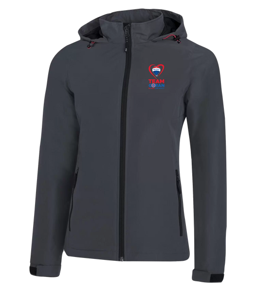 Team Goran Ladies' Water Repellent Mesh Lined Coal Harbour Jacket with Left Chest Embroidered Logo