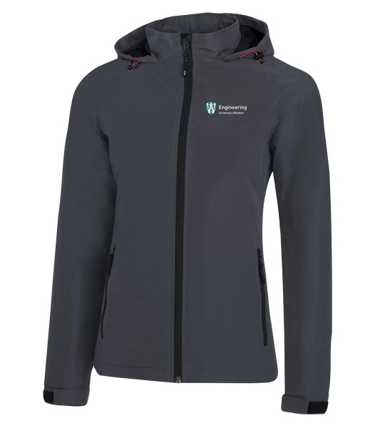 U of W Engineering Ladies' Water Repellent Mesh Lined Coal Harbour Jacket with Left Chest Embroidered Logo