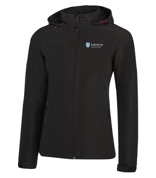 U of W Engineering Ladies' Water Repellent Mesh Lined Coal Harbour Jacket with Left Chest Embroidered Logo