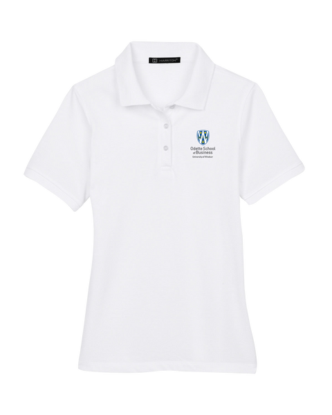 Odette Ladies' Easy Blend™ Polo Embroidered Logo