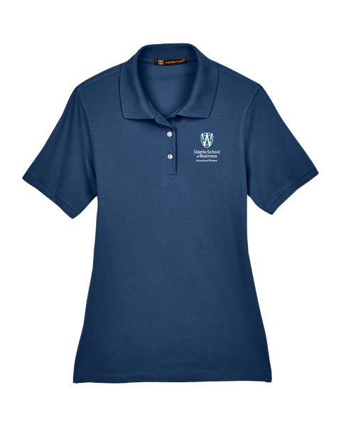 Odette Ladies' Easy Blend™ Polo Embroidered Logo