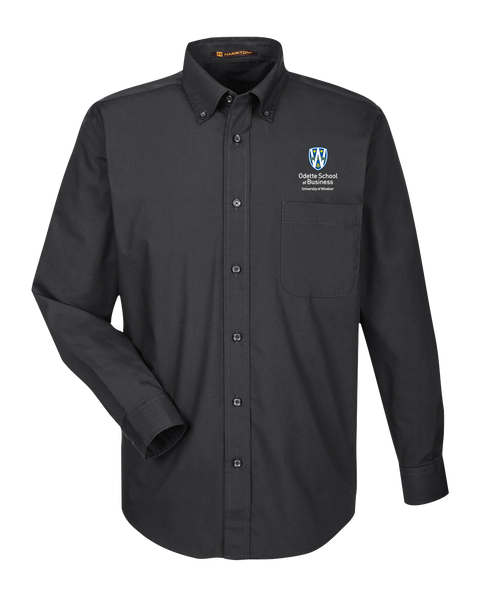 Odette Men's Essential Poplin with Embroidered Logo