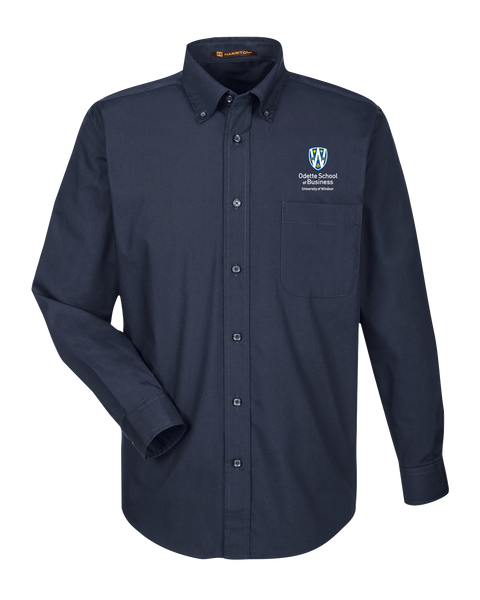 Odette Men's Essential Poplin with Embroidered Logo