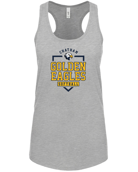 Chatham Golden Eagles Ladies Ideal Racerback Tank