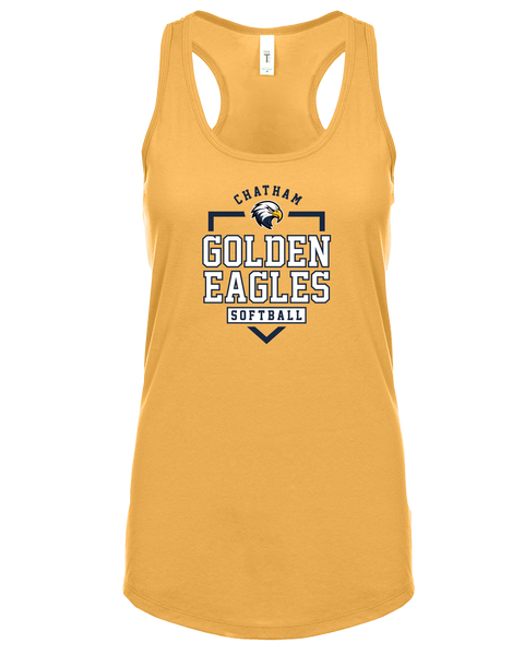 Chatham Golden Eagles Ladies Ideal Racerback Tank