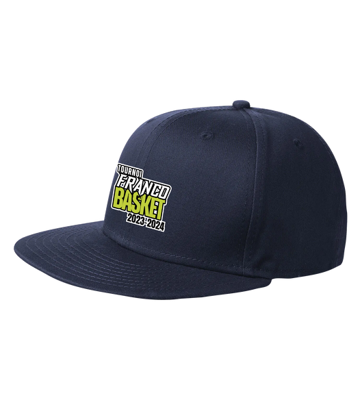 Tournoi Franco Basket 2023-2024 Flat Bill Snapback Cap