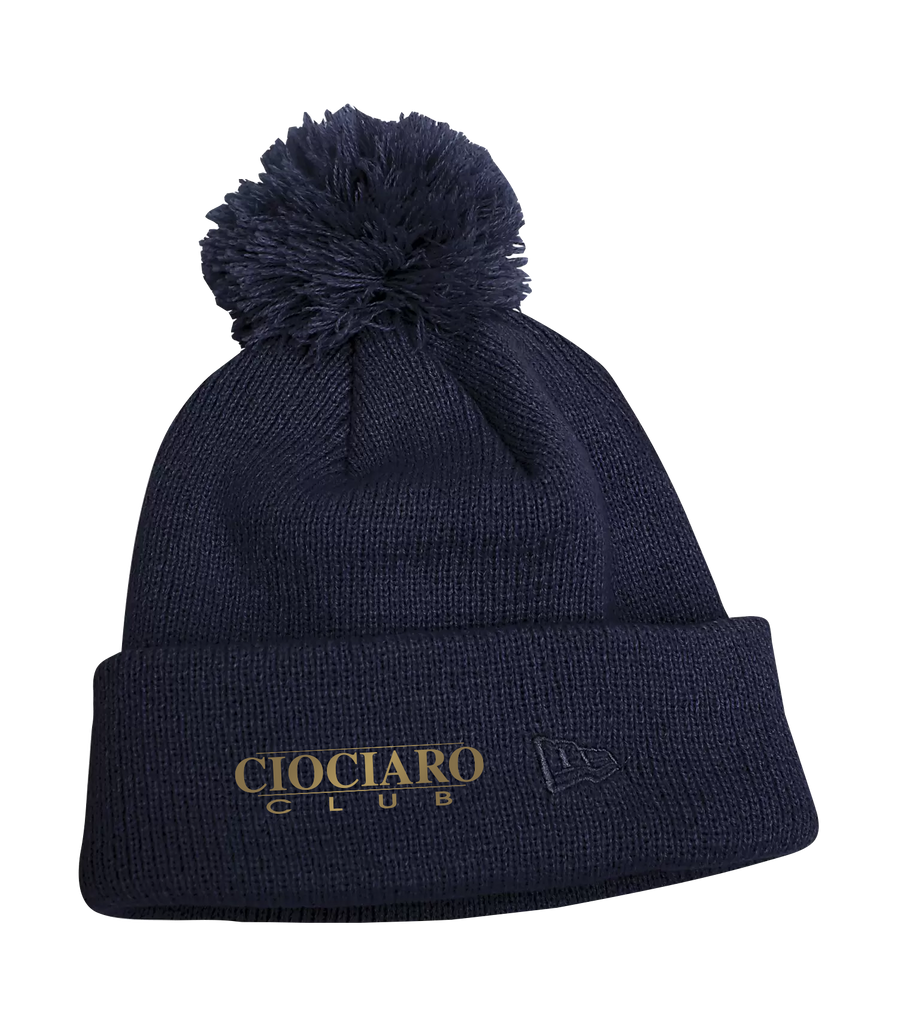 Ciociaro Club Pom Pom Cuff Toque