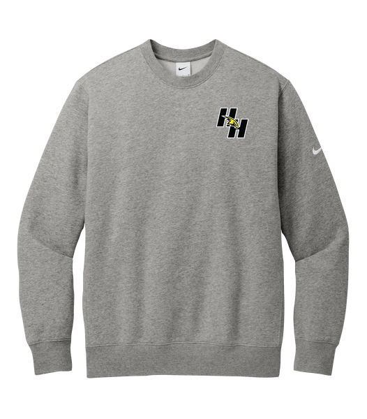 Hetherington Adult Club Fleece Crewneck with Embroidered Logo