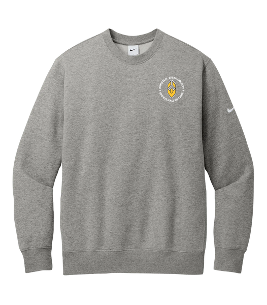 Windsor Essex Sports Hall Of Fame Adult Club Fleece Crewneck with Embroidered Logo