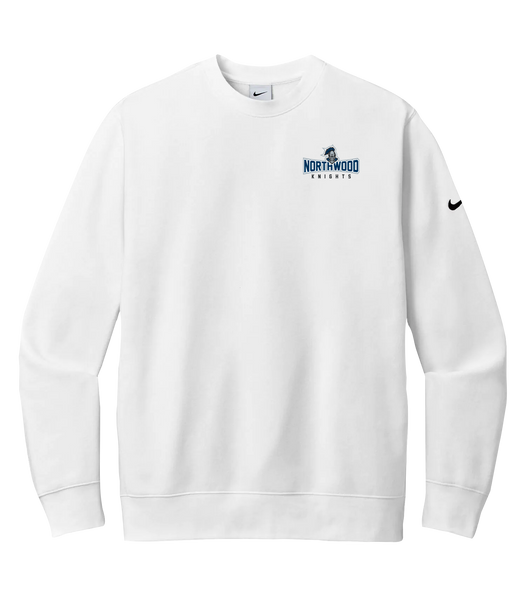 Northwood Knights Adult Club Fleece Crewneck with Embroidered Logo