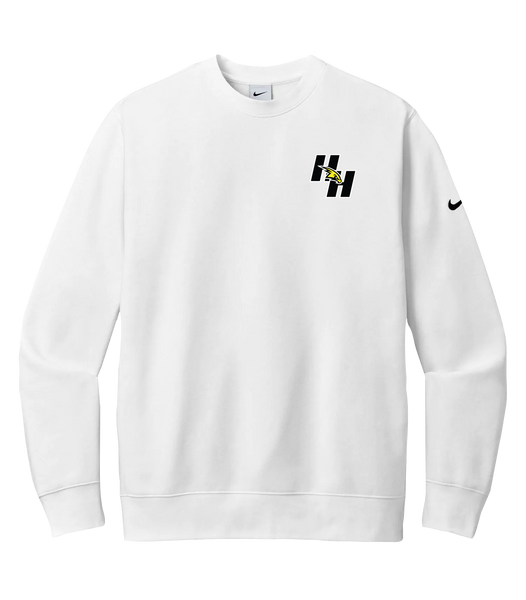 Hetherington Adult Club Fleece Crewneck with Embroidered Logo