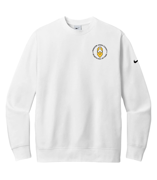 Windsor Essex Sports Hall Of Fame Adult Club Fleece Crewneck with Embroidered Logo