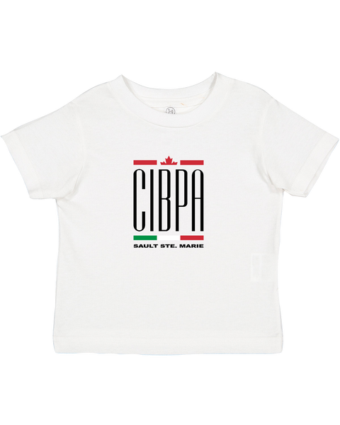 CIBPA Sault Ste. Marie Toddler Cotton Jersey T-Shirt with Printed Logo