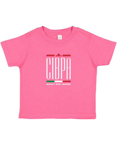 CIBPA Sault Ste. Marie Toddler Cotton Jersey T-Shirt with Printed Logo