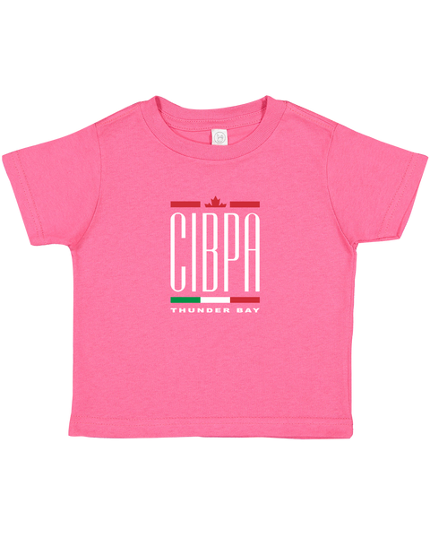 CIBPA Thunder Bay Toddler Cotton Jersey T-Shirt with Printed Logo