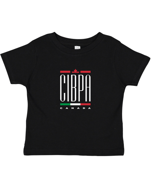 CIBPA Canada Toddler Cotton Jersey T-Shirt with Printed Logo