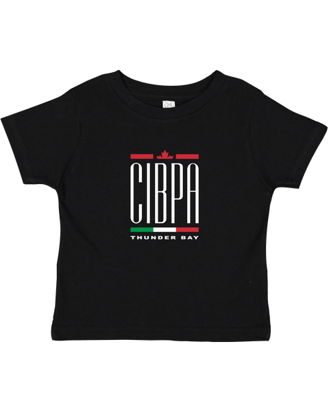 CIBPA Thunder Bay Toddler Cotton Jersey T-Shirt with Printed Logo