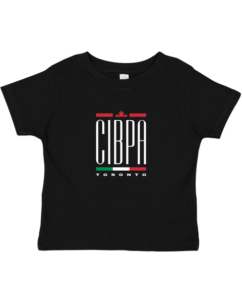 CIBPA Toronto Toddler Cotton Jersey T-Shirt with Printed Logo