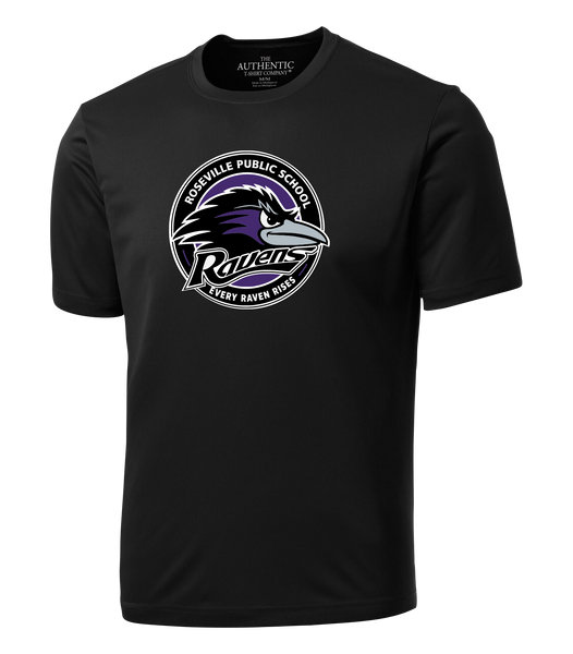 Roseville Ravens Staff Adult Dri-Fit T-Shirt with Printed Logo
