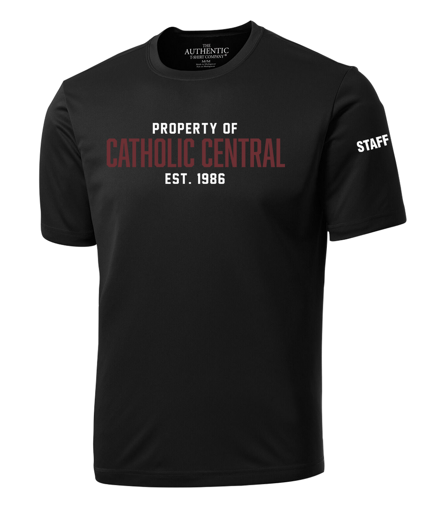Catholic Central Adult Dri-Fit T-Shirt with Printed Logo