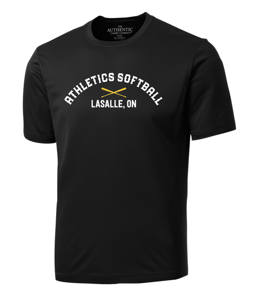 Athletics Softball Adult Dri-Fit Tee with Printed Logo