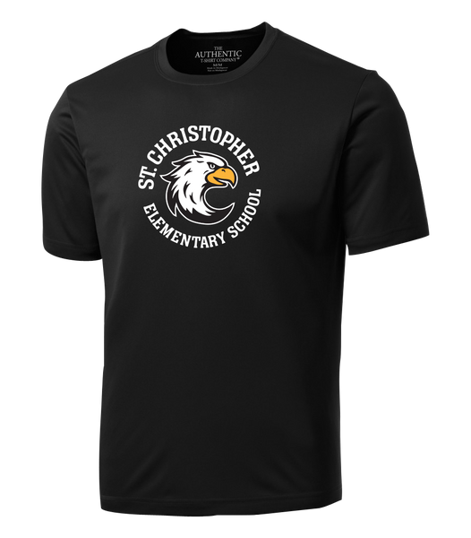 St. Christopher Youth Dri-Fit T-Shirt with Printed Logo