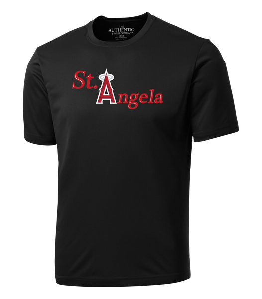 St-Angela Adult Dri-Fit T-Shirt with Printed Logo