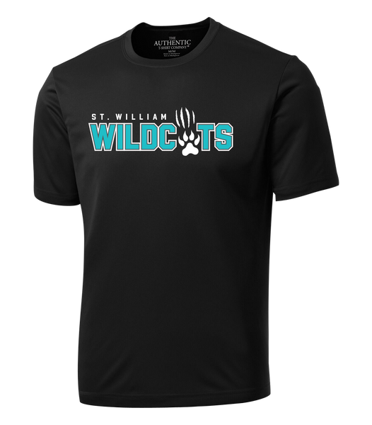 St. William Adult Dri-Fit T-Shirt with Printed Logo