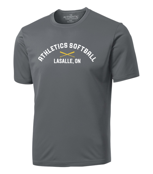 Athletics Softball Adult Dri-Fit Tee with Printed Logo