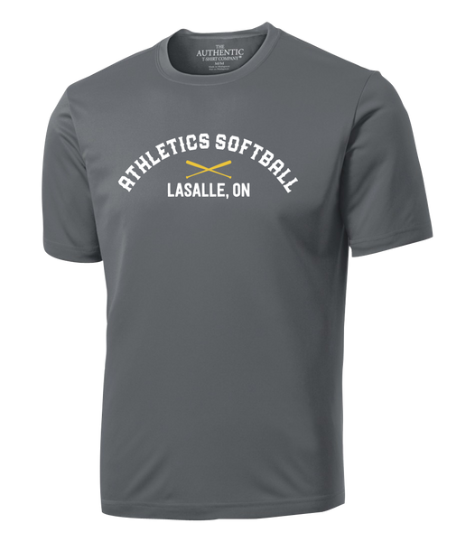 Athletics Softball Youth Dri-Fit Tee with Printed Logo