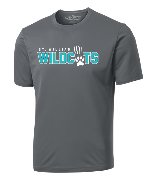 St. William Youth Dri-Fit T-Shirt with Printed Logo