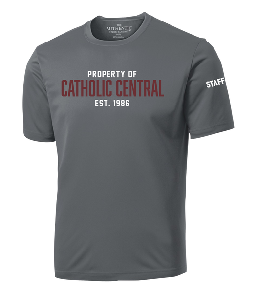Catholic Central Adult Dri-Fit T-Shirt with Printed Logo