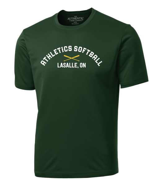 Athletics Softball Youth Dri-Fit Tee with Printed Logo