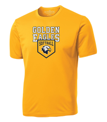 Golden Eagles Adult Dri-Fit T-Shirt with Printed Logo