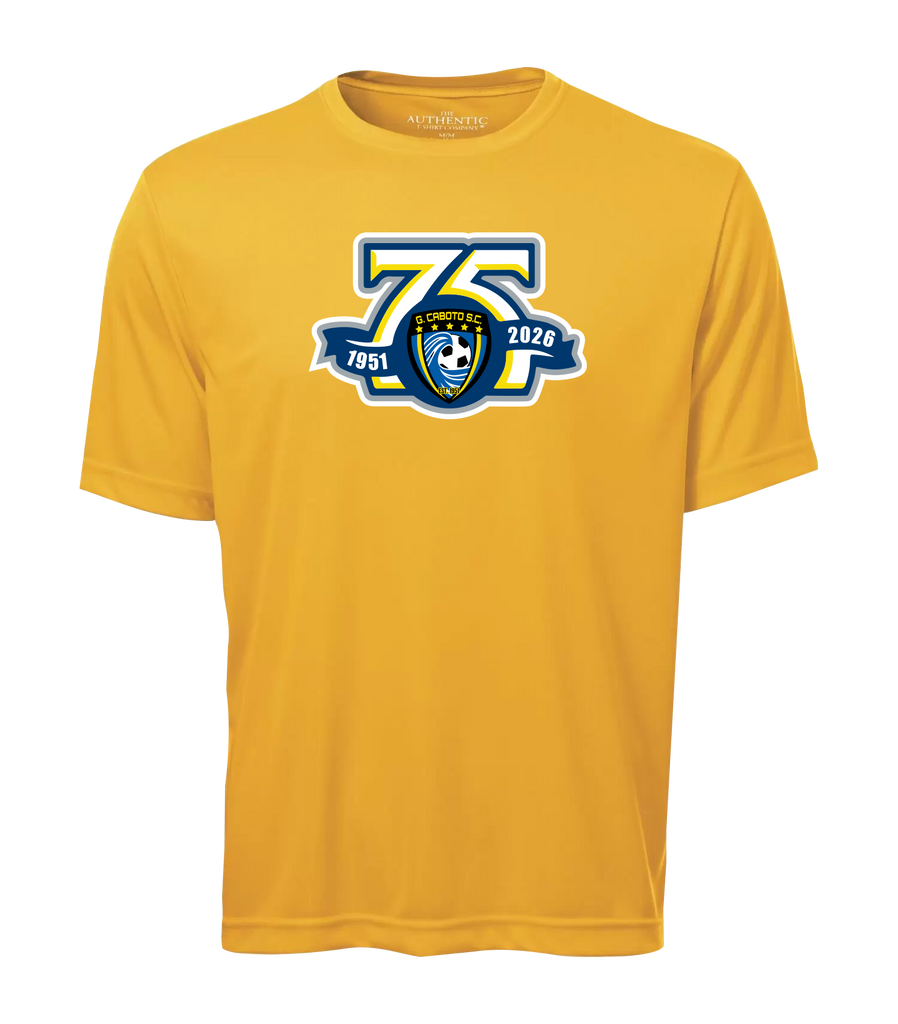 Caboto Soccer Club 75th Anniversary Crest Youth Dri-Fit T-Shirt with Printed Logo