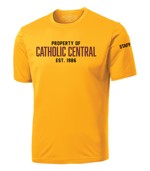 Catholic Central Adult Dri-Fit T-Shirt with Printed Logo
