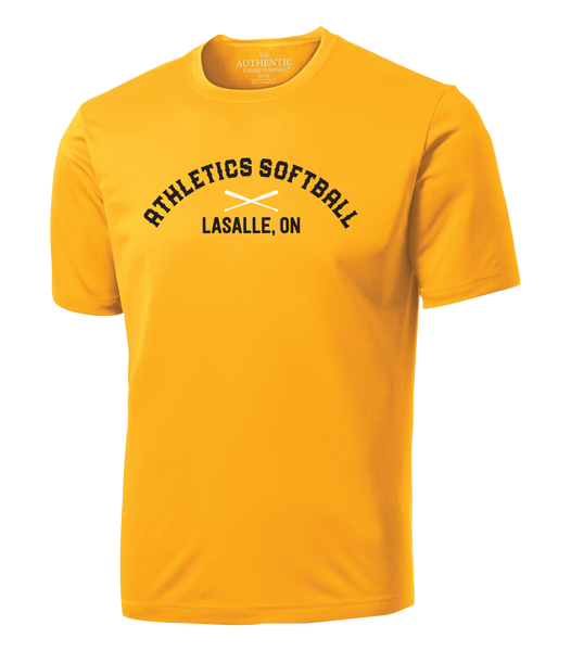 Athletics Softball Youth Dri-Fit Tee with Printed Logo