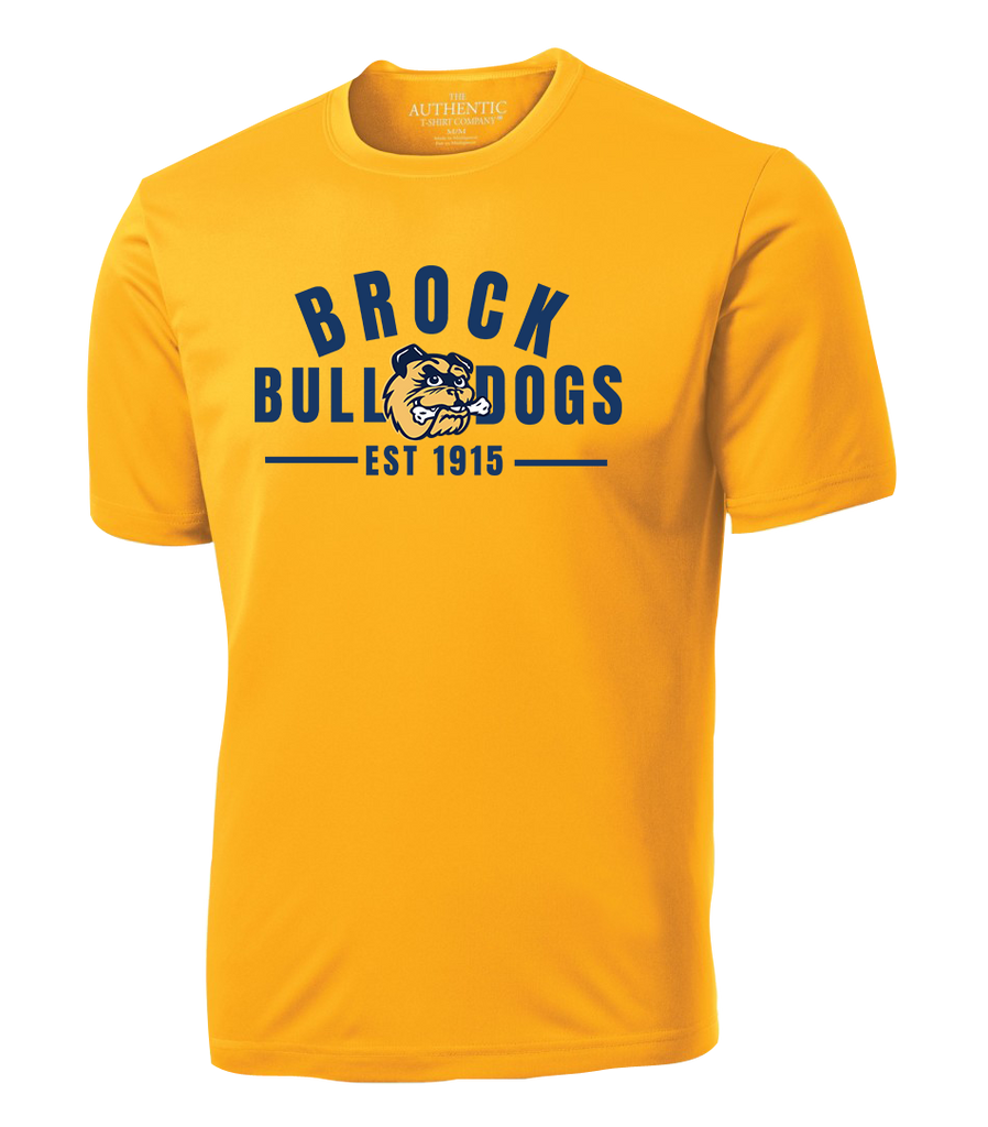 General Brock EST 1915 Youth Dri-Fit T-Shirt with Printed Logo