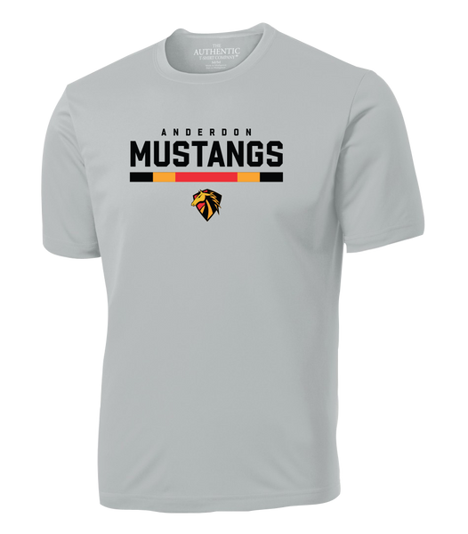 Anderdon Mustangs Adult Dri-Fit T-Shirt with Printed Logo