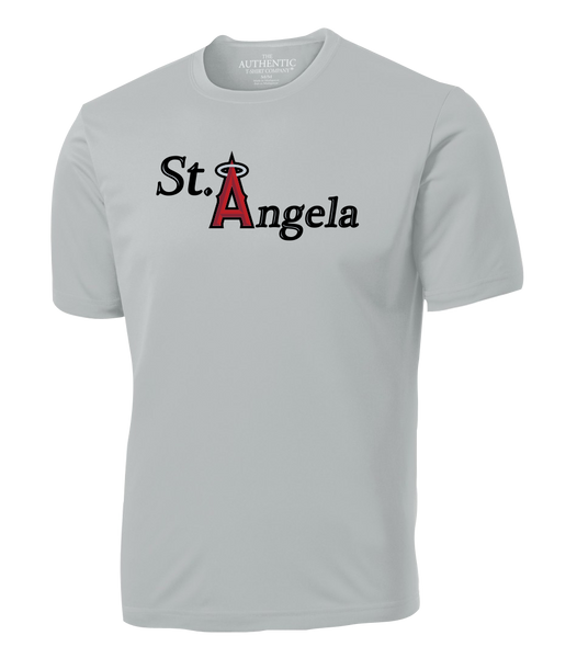 St-Angela Adult Dri-Fit T-Shirt with Printed Logo