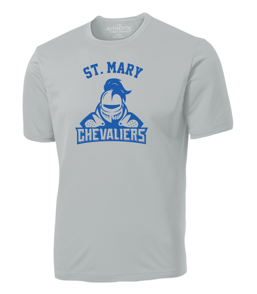 St. Mary Chevaliers Adult Dri-Fit T-Shirt with Printed Logo