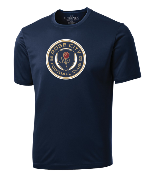 Rose City Football Club Adult Dri-Fit T-Shirt with Printed Logo